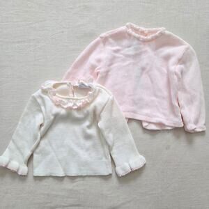 Vintage Baby Girl Long Sleeve Bundle 3 months